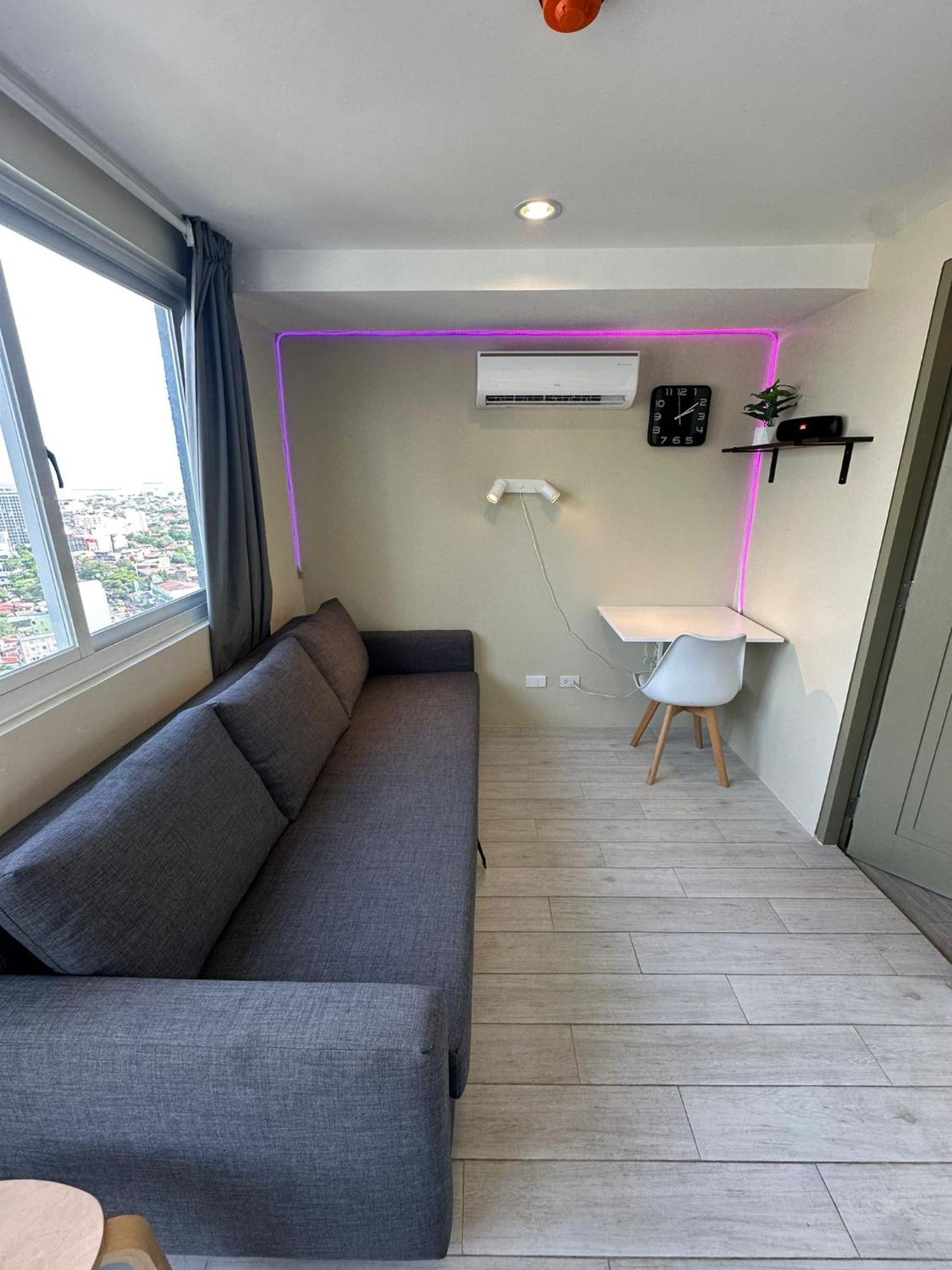 Modern & Comfy Studio - Steps From Ayala Mall, Cebu City Ngoại thất bức ảnh